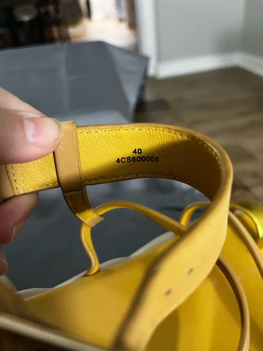 4ccccees orange and gold Platform Sandals with Gold Accent - Picture 3 of 3